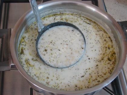 Yoğurtlu Kuskus Çorbası