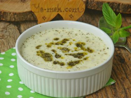 Yoğurtlu Kuskus Çorbası
