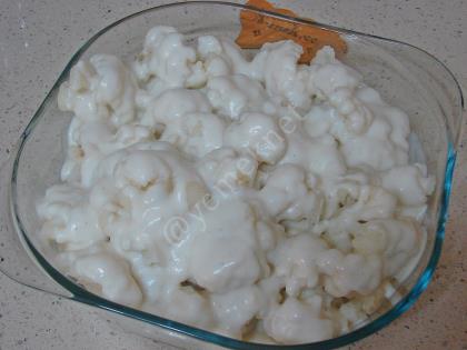 Fırında Beşamel Soslu Karnabahar Graten