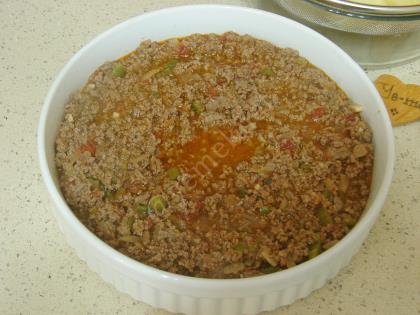 Fırında Kıymalı Patates Dizmesi