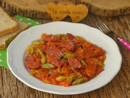 Kahvaltılık Sucuk Kavurması