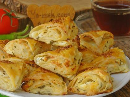 Peynirli Çıtır Üçgen Börek