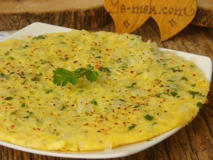Soğanlı Omlet