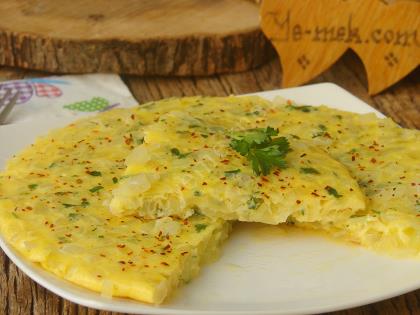 Soğanlı Omlet