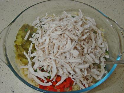 Tavuklu Kuskus Salatası