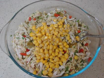 Tavuklu Kuskus Salatası