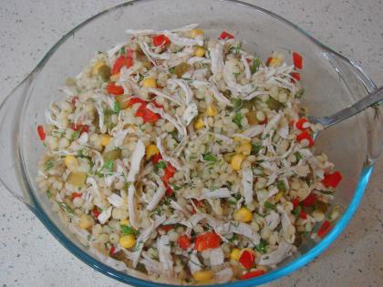 Tavuklu Kuskus Salatası