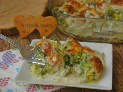 Beşamel Soslu Brokoli Yemeği