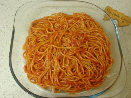 Domatesli Fırın Makarna