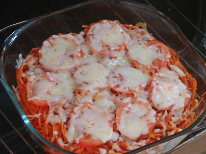 Domatesli Fırın Makarna