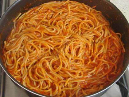 Domatesli Fırın Makarna