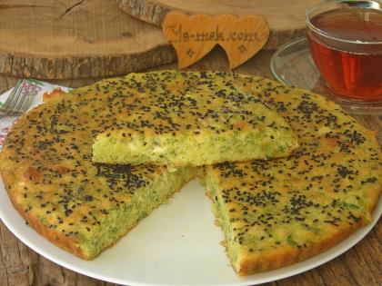 Fırında Peynirli Pırasa