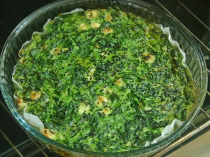 Hamursuz Ispanak Böreği