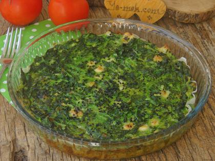 Hamursuz Ispanak Böreği