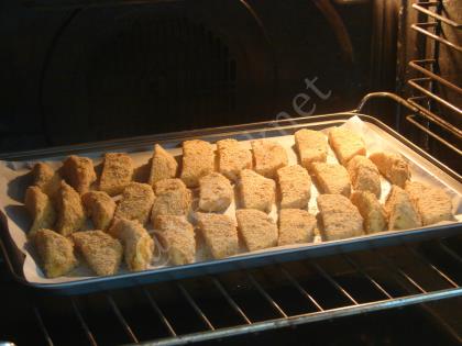 Fırında Galeta Unlu Çıtır Patates