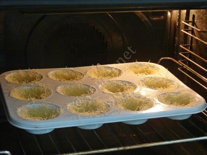 Muhallebili Kadayıf Çanakları