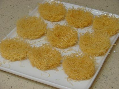 Muhallebili Kadayıf Çanakları