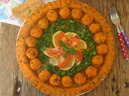 Tart Kalıbında Mercimek Köftesi