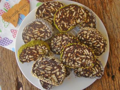 Çikolatalı Mozaik Pasta