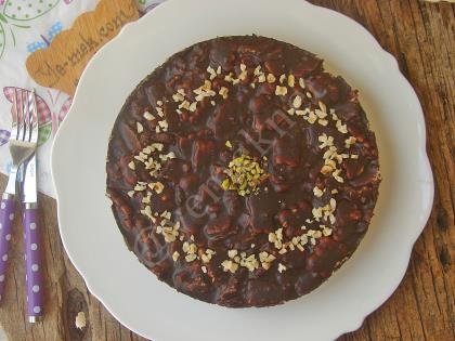 Çikolatalı Bisküvili Pasta