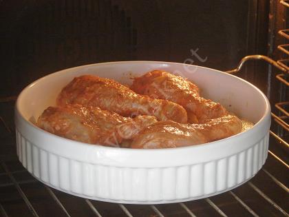 Fırında Patatesli Tavuk But Yemeği