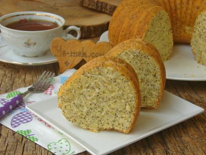 Haşhaşlı Limonlu Kek