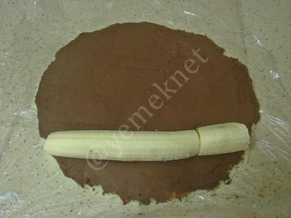 İrmikli Muzlu Rulo Tatlı