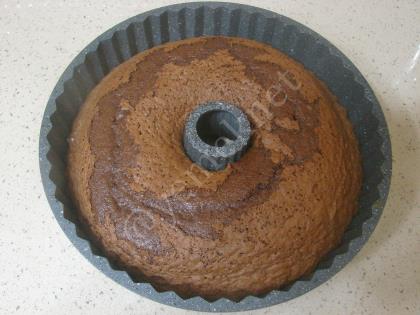 Kek Kalıbında Islak Kek