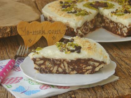 Muhallebili Mozaik Pasta