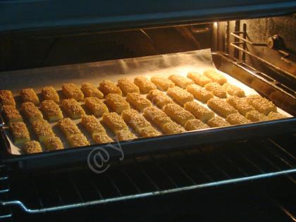 Susamlı Çubuk Kurabiye