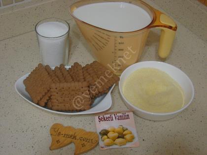 Bisküvili İrmik Tatlısı