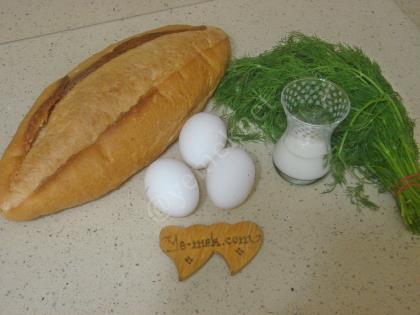 Dereotlu Yumurtalı Ekmek Kızartması