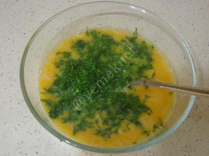 Dereotlu Yumurtalı Ekmek Kızartması