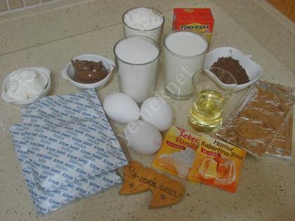 Kolay Çikolatalı Pasta