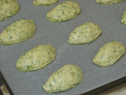 Mayasız Dereotlu Poğaça