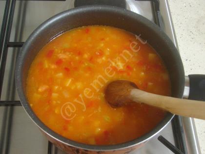 Patatesli Bulgur Pilavı