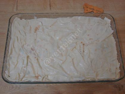 Sütlü Serpme Börek