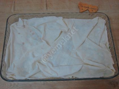 Sütlü Serpme Börek