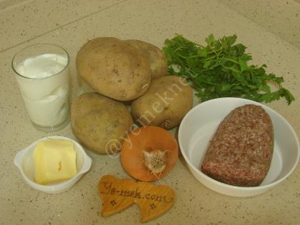 Yoğurtlu Kıymalı Patates Mantısı