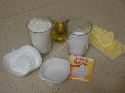 Nişastalı Un Kurabiyesi