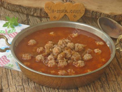 Yeşil Mercimekli Sulu Köfte