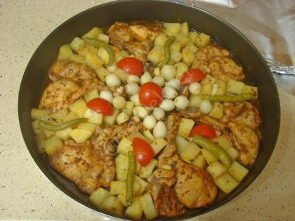 Fırında Tavuk Pirzola