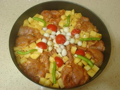 Fırında Tavuk Pirzola