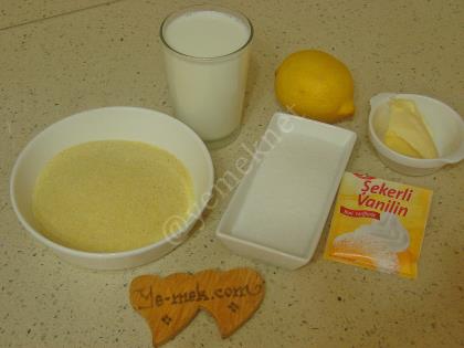 Limonlu İrmik Tatlısı