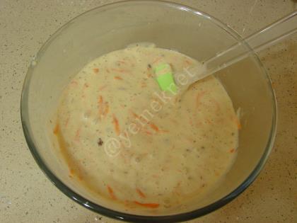 Muhallebili Havuçlu Kek