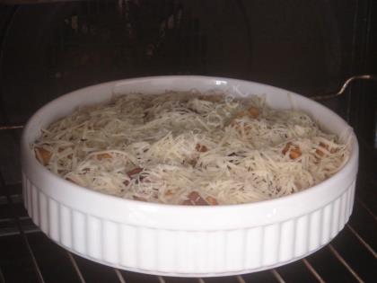 Fırında Kaşarlı Et Sote