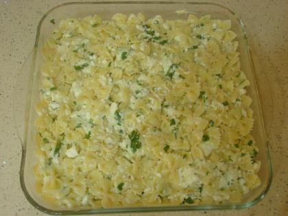 Fırında Peynirli Makarna