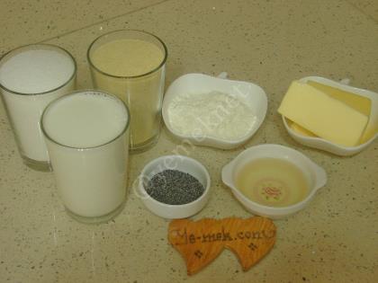 Haşhaşlı İrmik Helvası