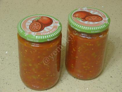 Kışlık Konserve Menemen