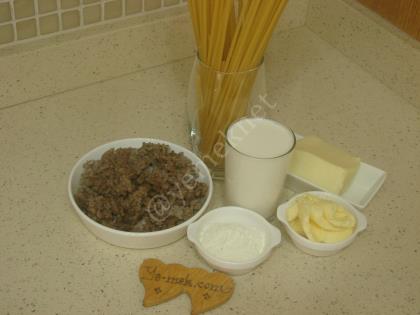 Kıymalı Fırın Makarna